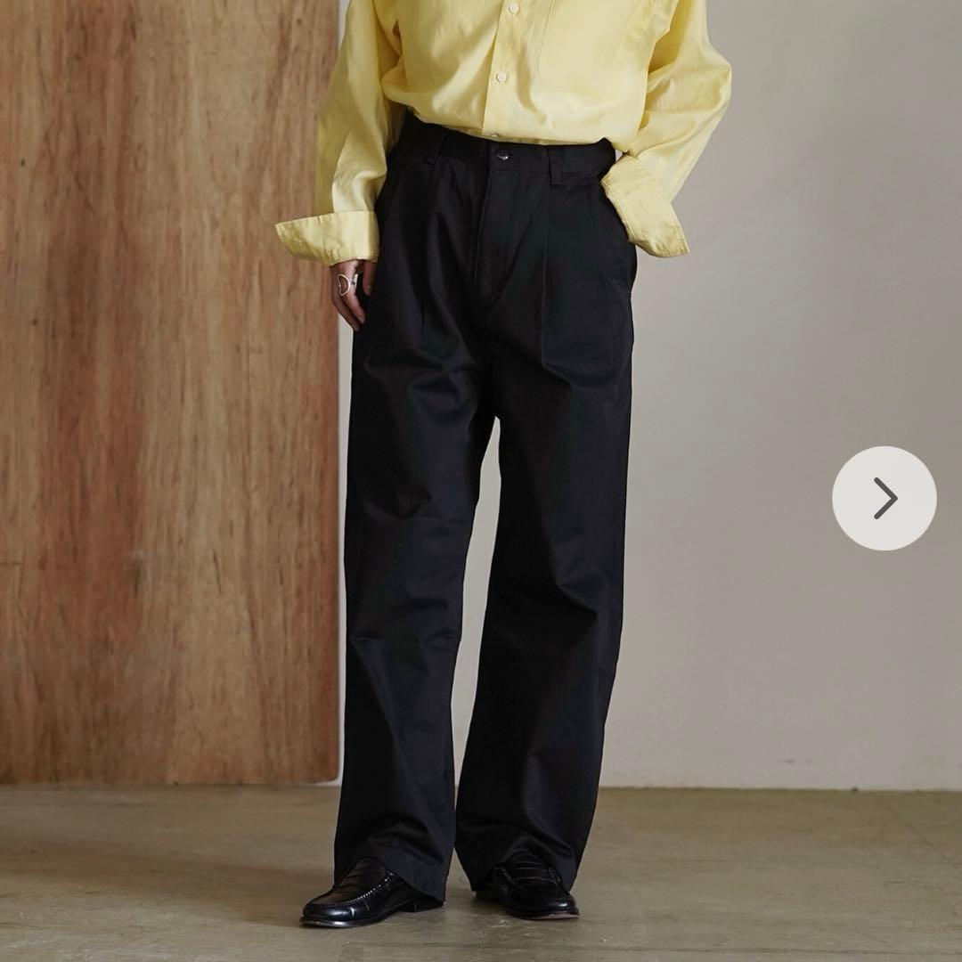 have a good day タック チノパンツ khaki サイズ:1