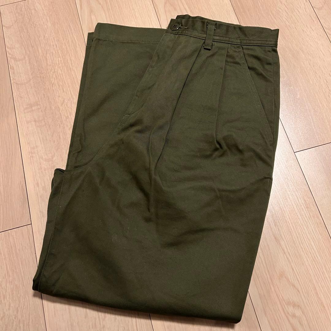 have a good day タック チノパンツ khaki サイズ:1