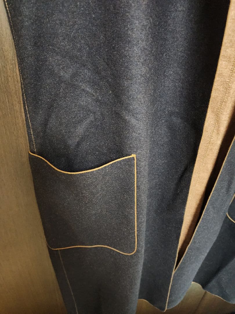 Leilianリバーシブル切替えロングベスト