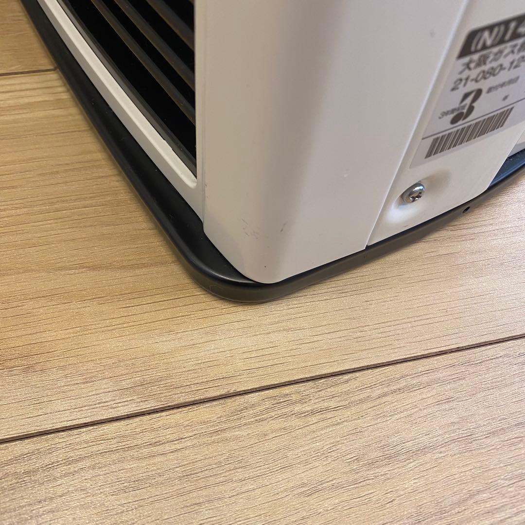 【美品】リンナイガスファンヒーター　木造11畳・コンクリート15畳ガスホース付き