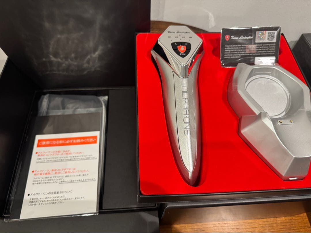 新品1年保証付Tonino Lamborghini ALPHA-ONE 美顔器