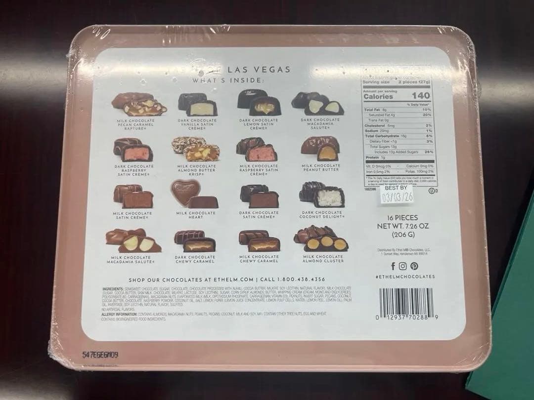 ♧エセル・エム・チョコレート／Ethel M Chocolates 高級チョコ