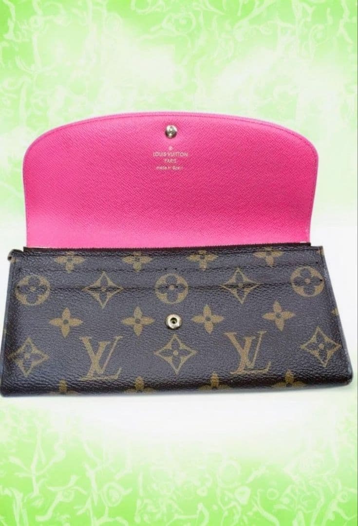 【Louis Vuitton 】モノグラム フラワー エミリー 長財布✨美品✨