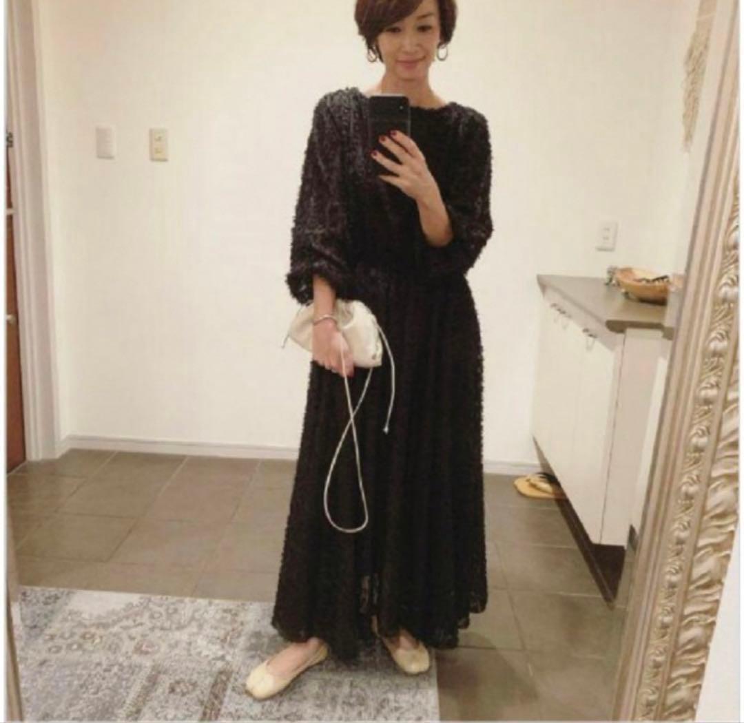 OUTERSUNSET ジャガードワンピース 辺見エミリ conte