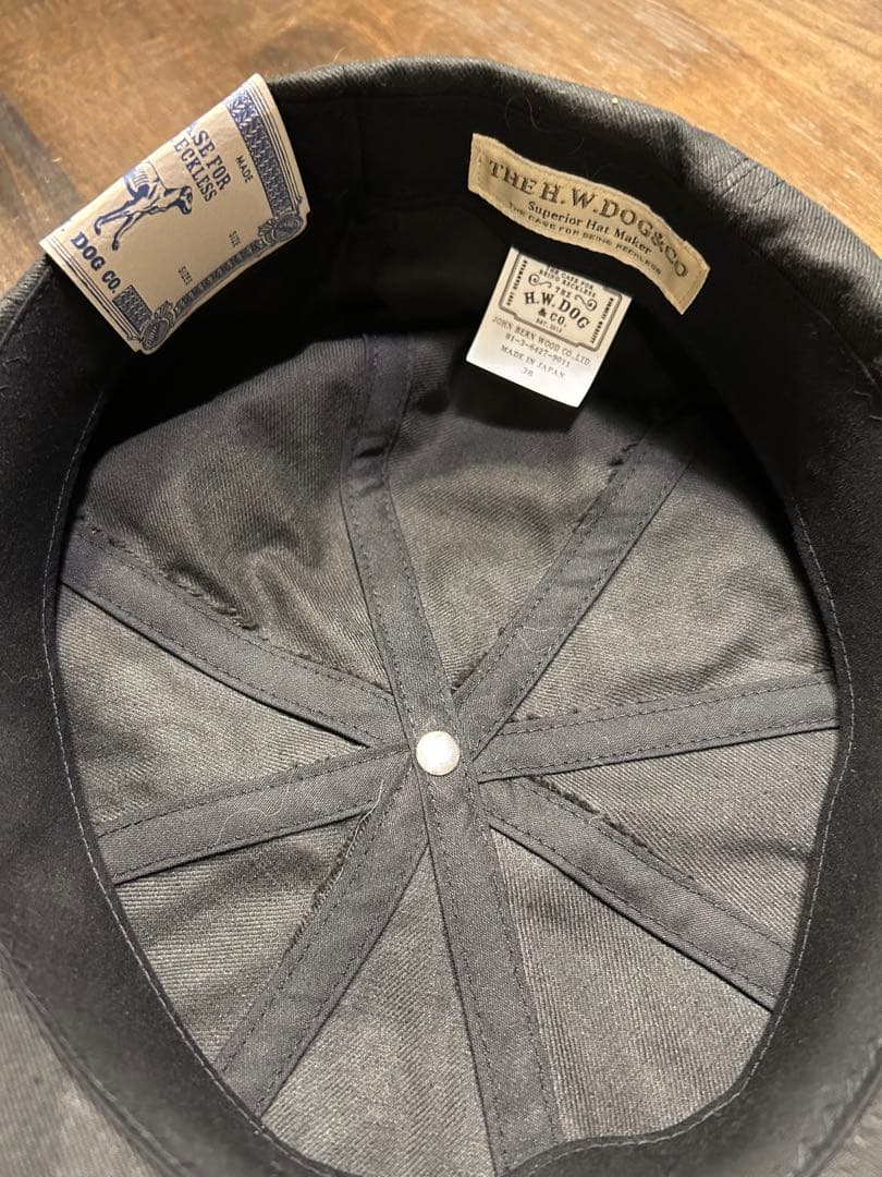 帽子 IkezawaPEAKY CAP - Black