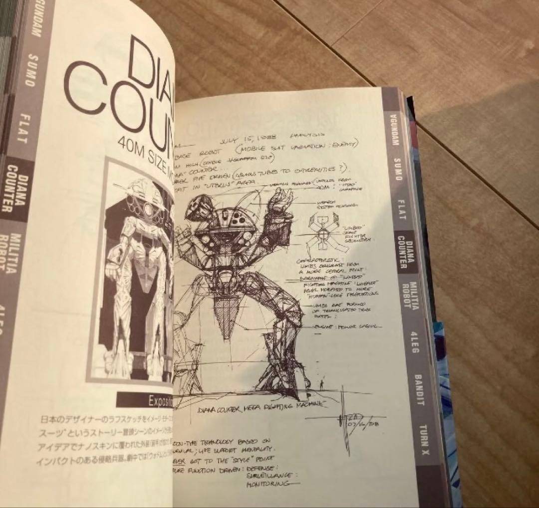 n*5様 MEAD GUNDAM ミードガンダム　モビルスーツ　設計　ドキュメン