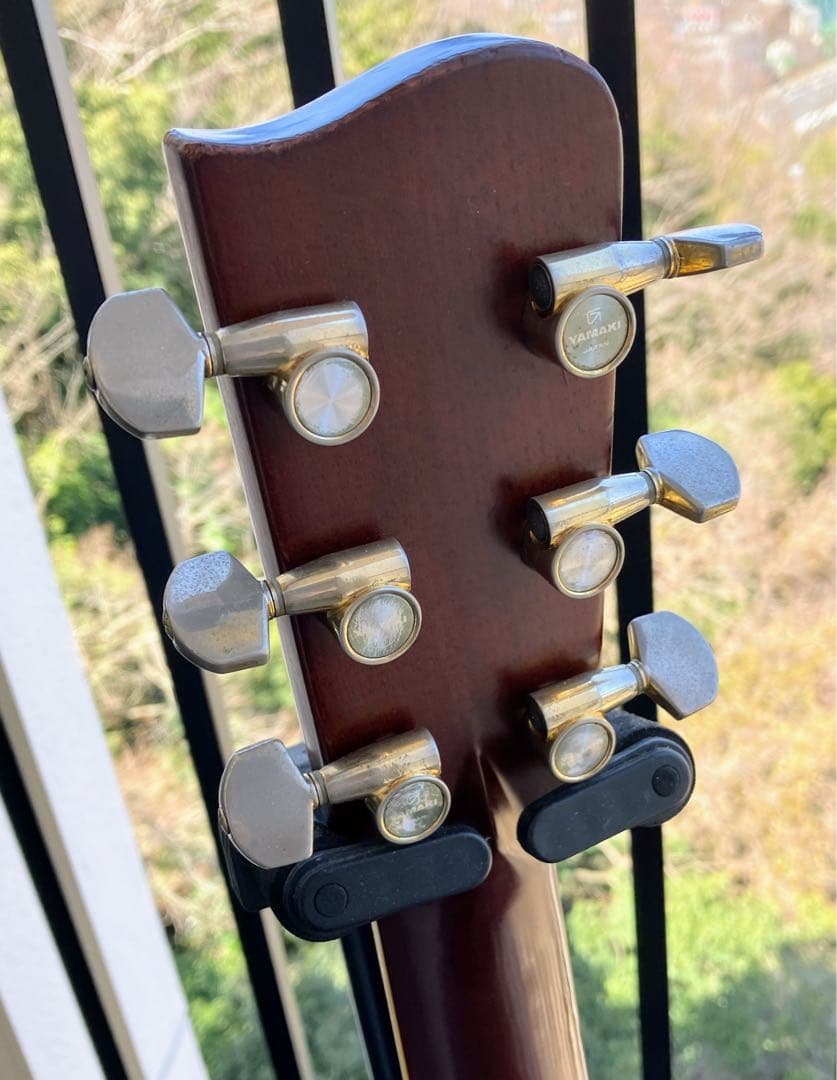 ★激レア！YAMAKI G50 縦ロゴ ギャラガーモデル TOP単板 ギター ★