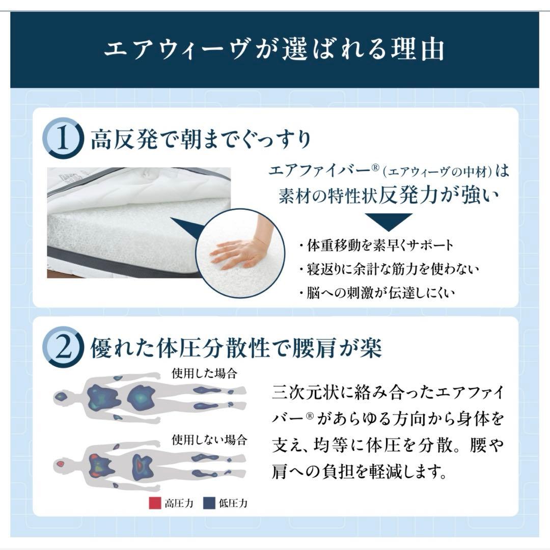 3/24まで　エアウィーヴ スマート 01 シングル