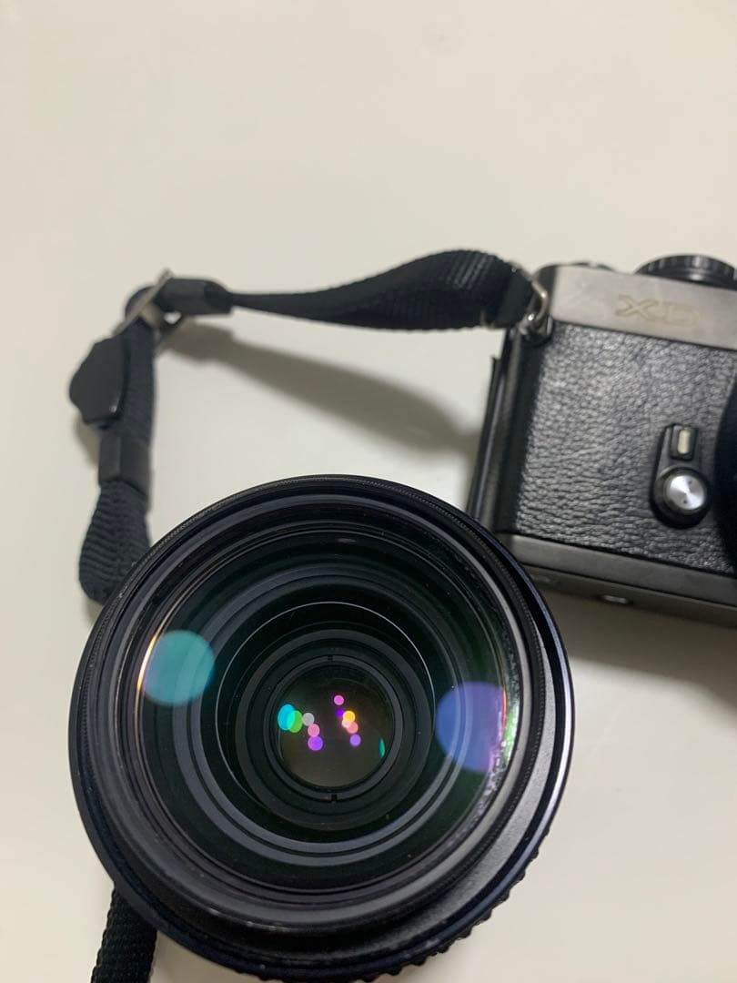 Minolta XD 本体と35-70mm F3.5 レンズ