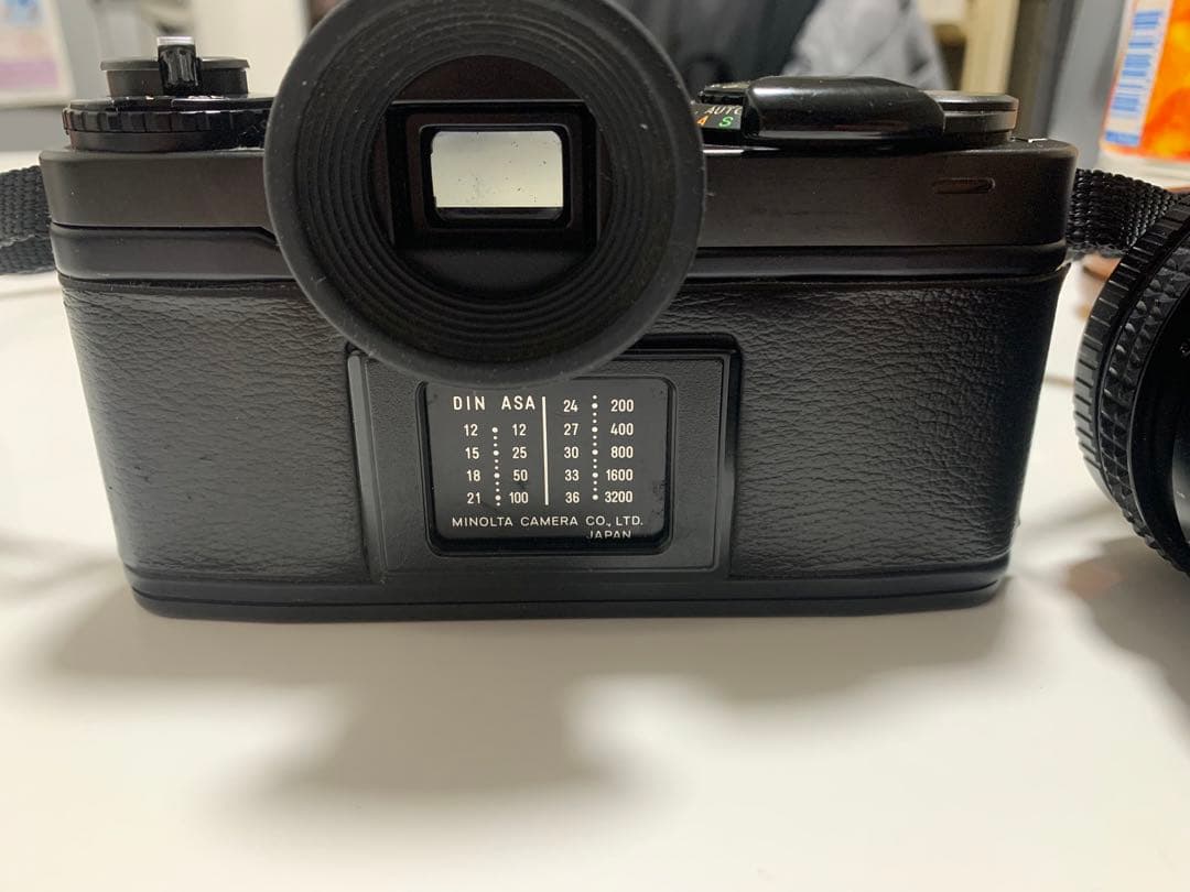 Minolta XD 本体と35-70mm F3.5 レンズ