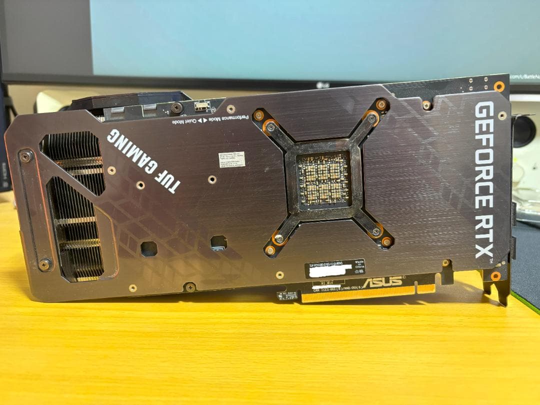 ASUS TUF GeForce RTX3080 V2 OC 10GB LHR版