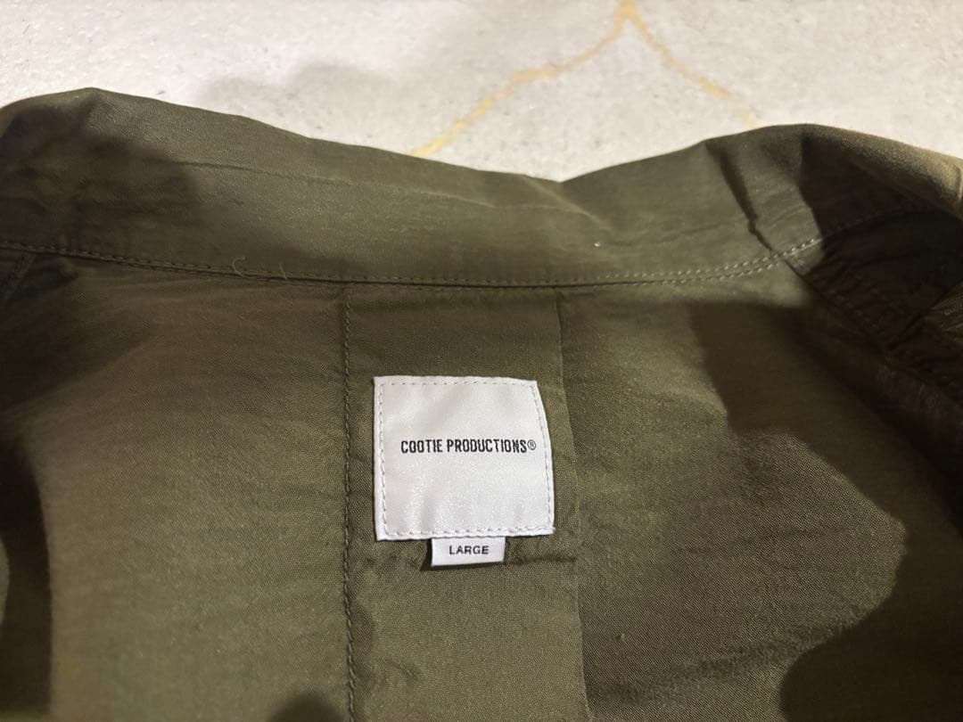 COOTIE N/C Poplin BDU Jacket kj着用　本日最終
