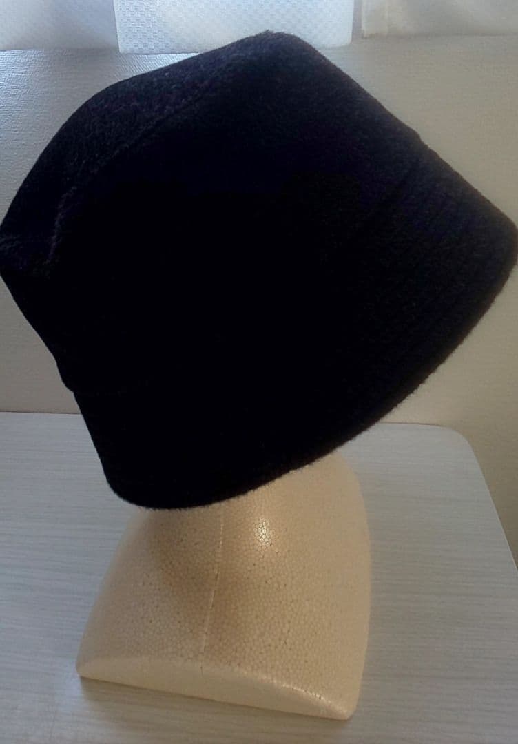 美品 KIJIMA TAKAYUKI アルパカ バケットハット 黒 サイズ3