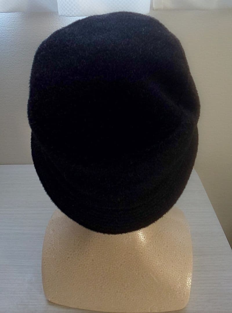 美品 KIJIMA TAKAYUKI アルパカ バケットハット 黒 サイズ3