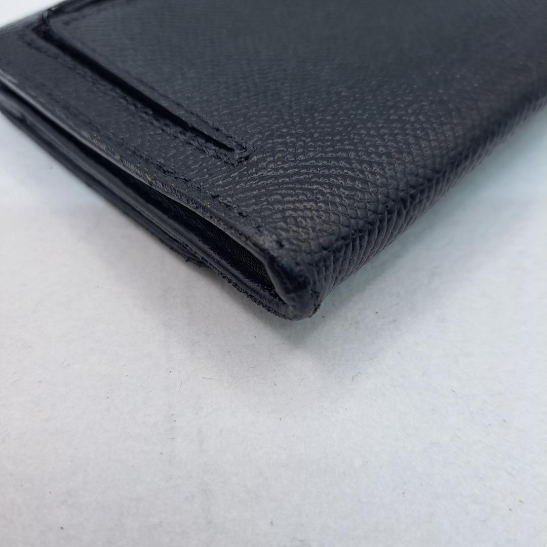 レア　CHANEL　ケース　クラシカルデザイン　ブラック　財布　二つ折り