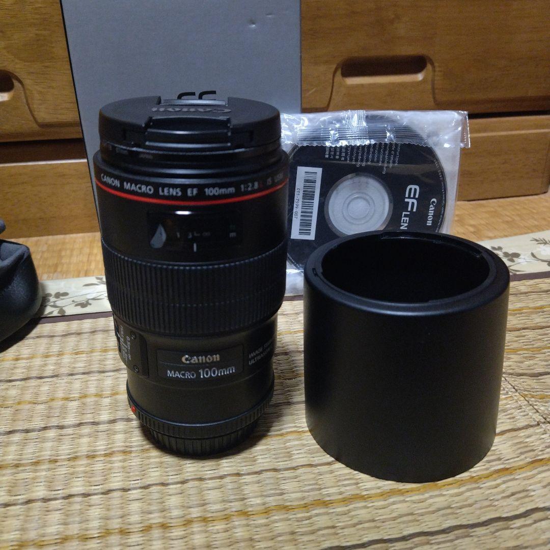 【美品】Canon EF 100mm f/2.8L Macro IS USM