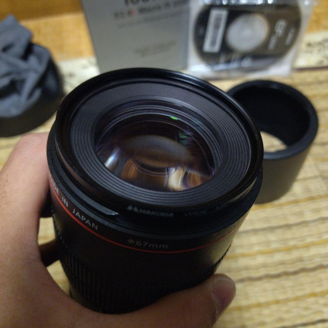 【美品】Canon EF 100mm f/2.8L Macro IS USM