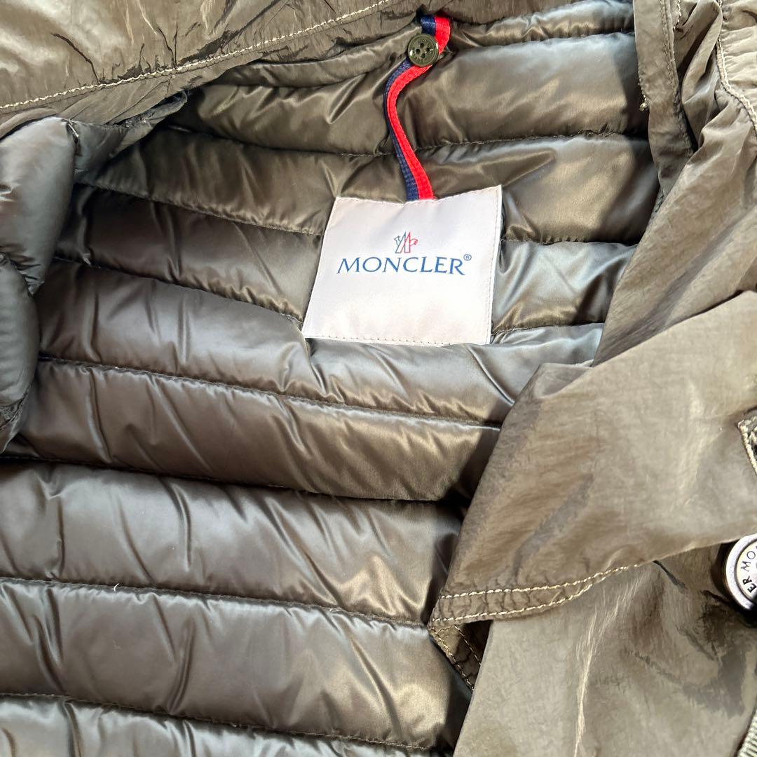MONCLER モッズコート オリーブグリーン
