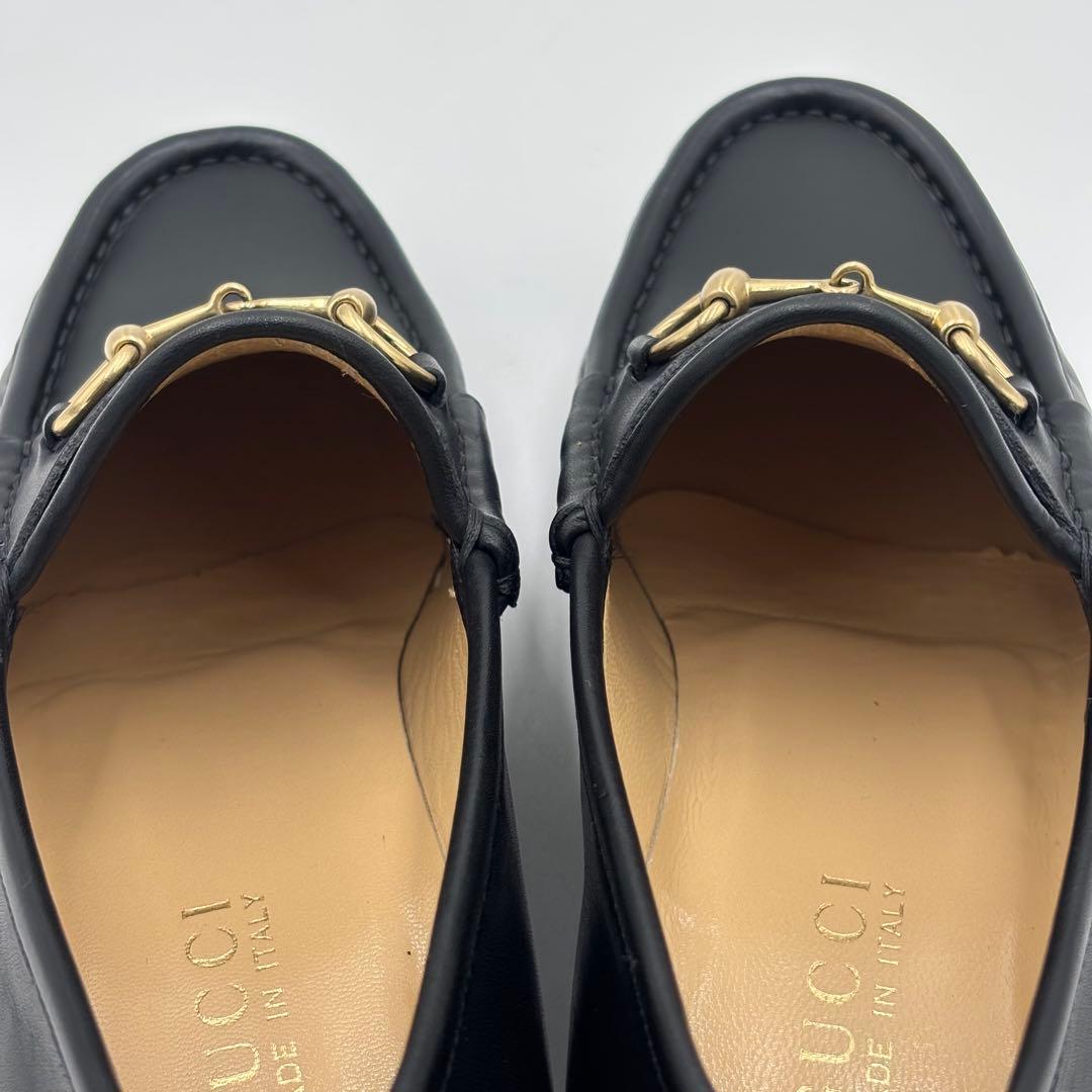 GUCCI グッチ ホースビット レザー ローファー 36 1/2 約23,5㎝