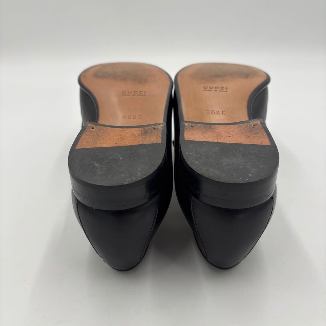 GUCCI グッチ ホースビット レザー ローファー 36 1/2 約23,5㎝