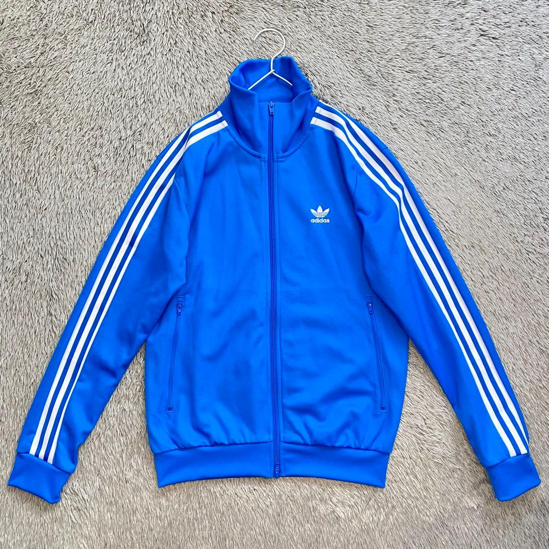 choppa野郎　アディダス トラックジャケット ベッケンバウアー ブルー