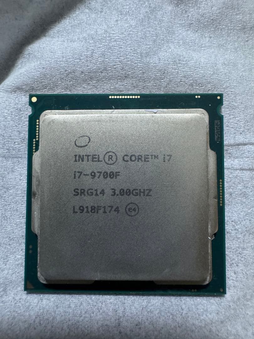 CPU Intel Core i7-9700F CPU 3.0GHz