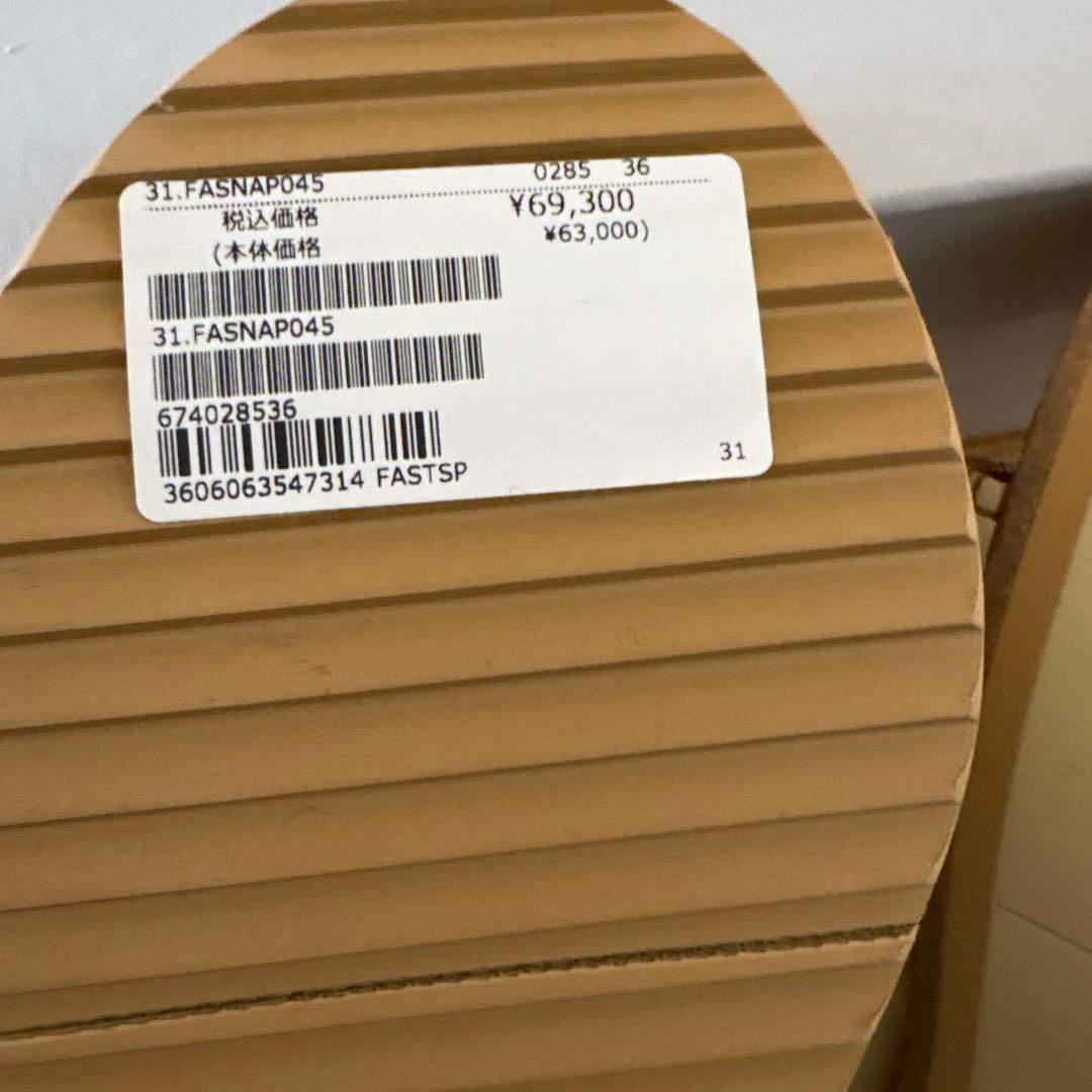 CLERGERIE プラットフォームサンダル　36