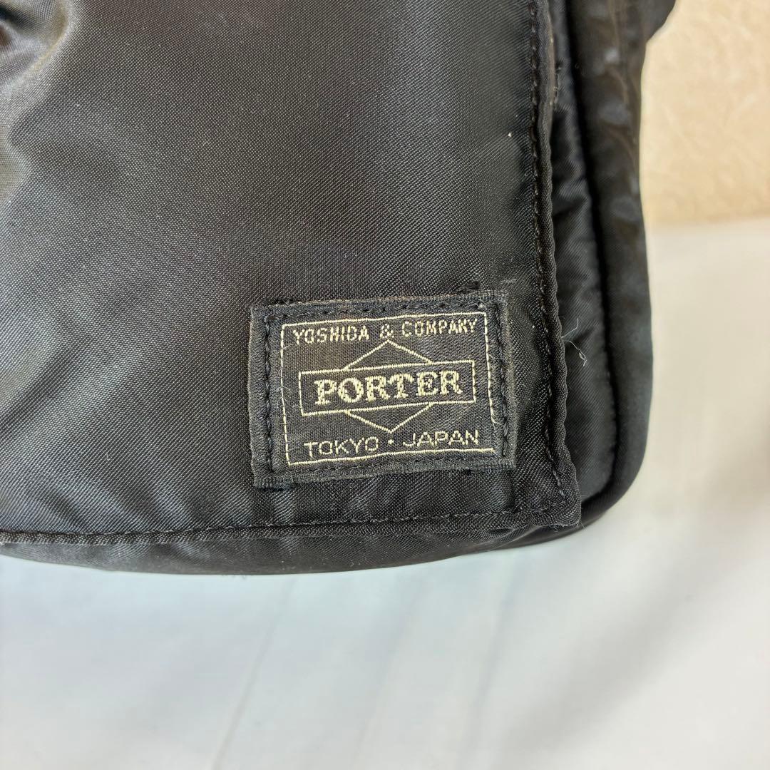 [未使用級] PORTER TANKER SHORDER BAG (S) 2層