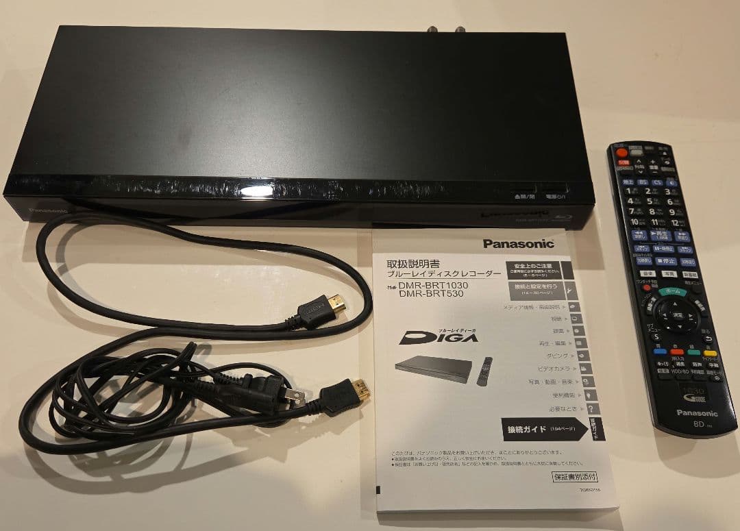 Panasonic おうちクラウドディーガDMR-BRT1030