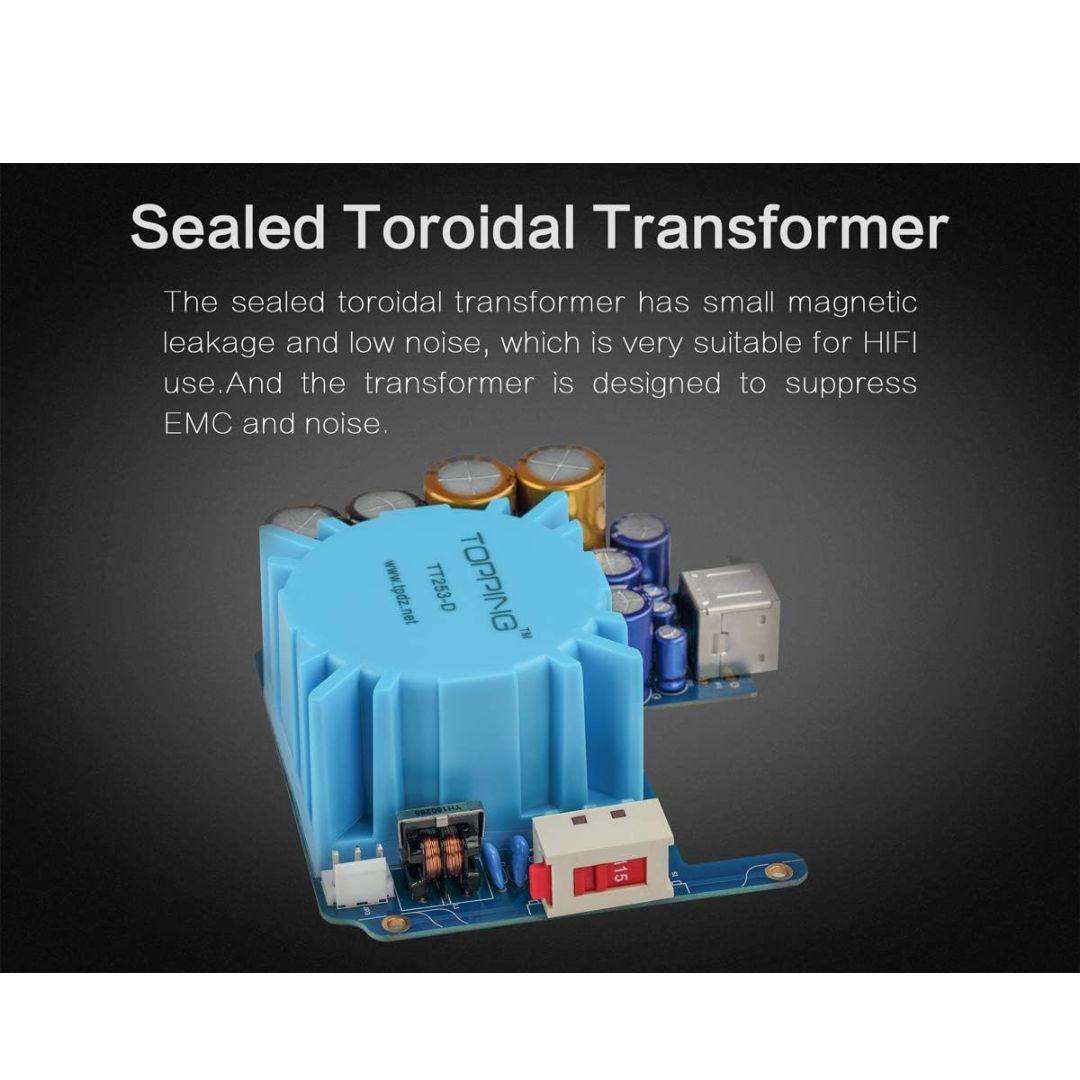 トッピング P50 リニア電源 トッピング用 110V-240V (シルバー)