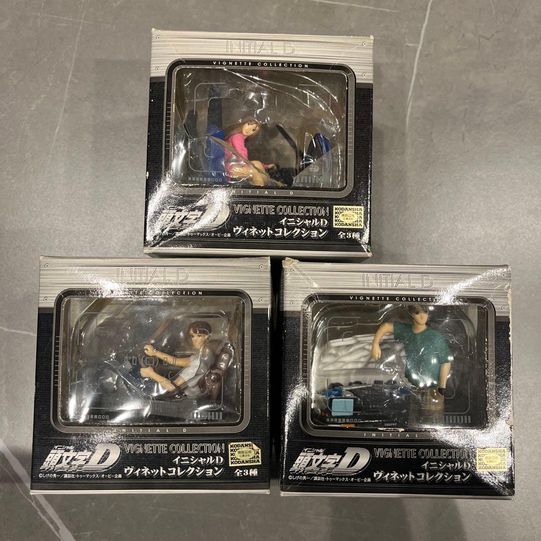 INITIAL D ミニカーとグッズセット　まとめ売り40点