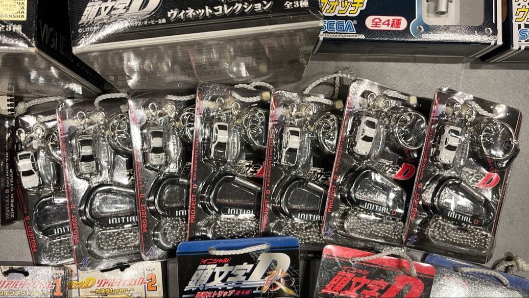 INITIAL D ミニカーとグッズセット　まとめ売り40点
