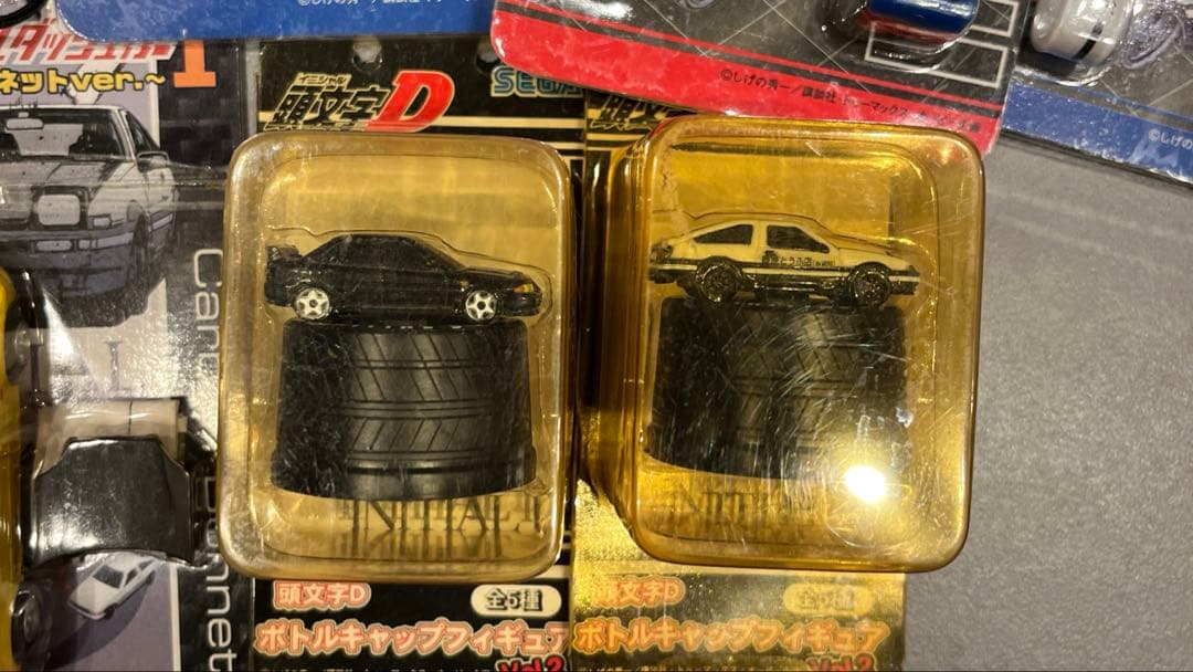 INITIAL D ミニカーとグッズセット　まとめ売り40点