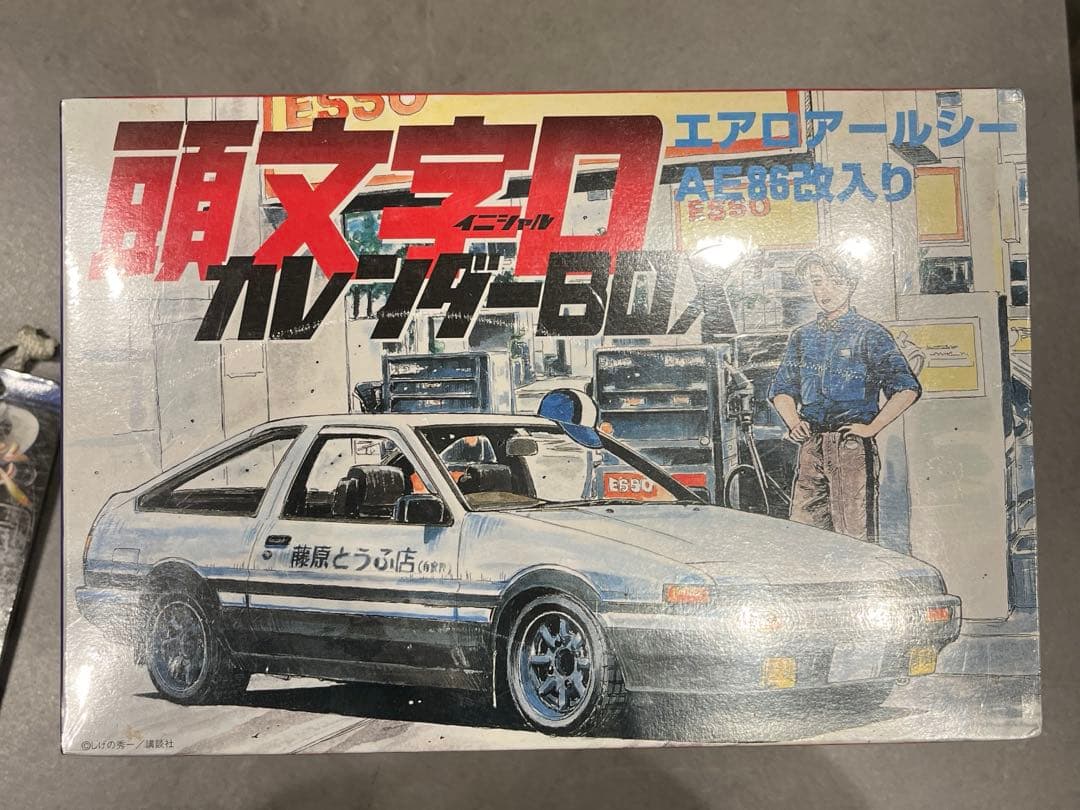 INITIAL D ミニカーとグッズセット　まとめ売り40点