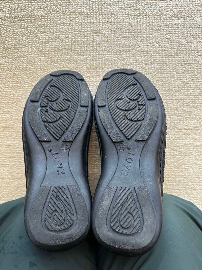 美品　NAOT IRIS マットブラック　３6