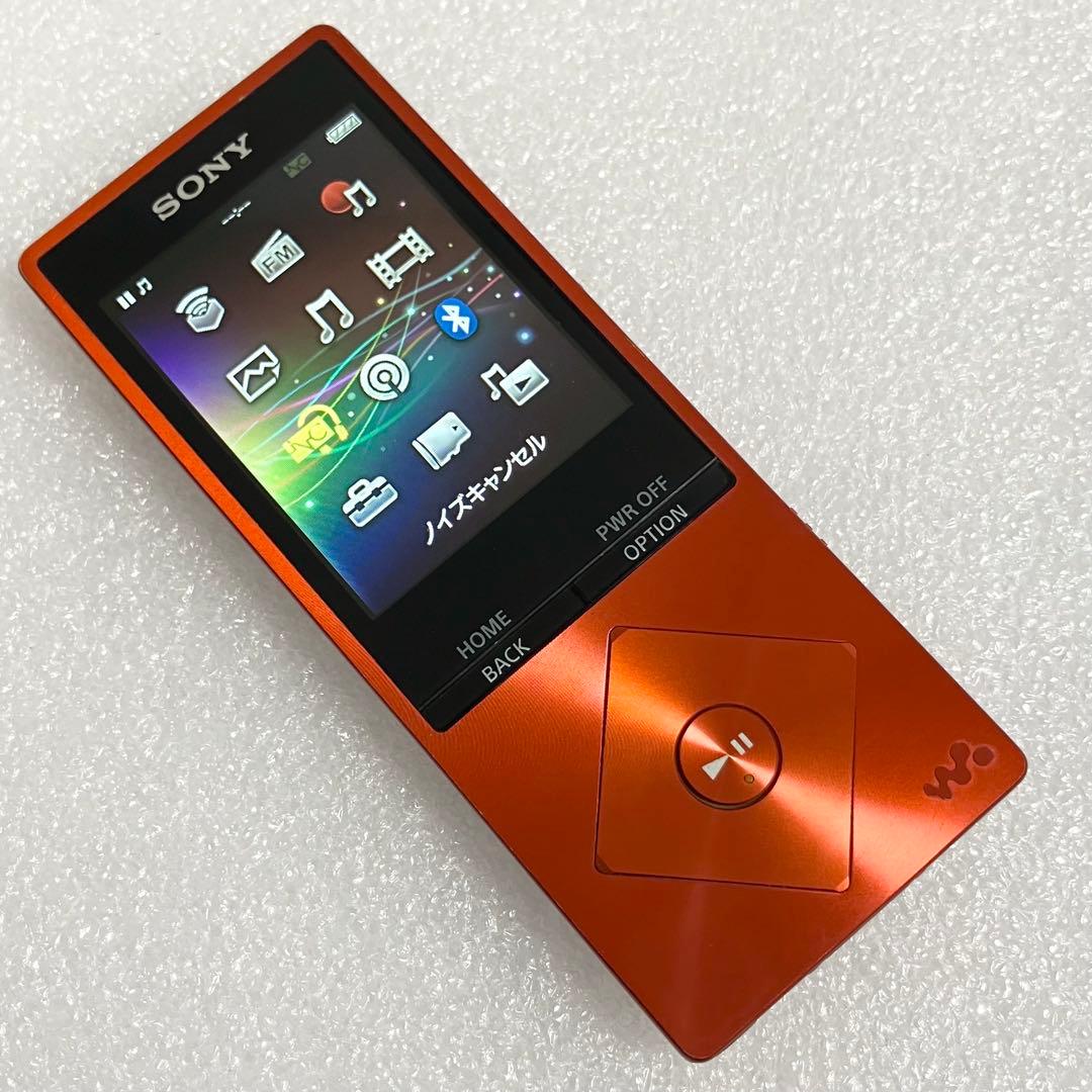 【バッテリー良好】　ソニー　ウォークマン　NW-A25 16GB シナバーレッド