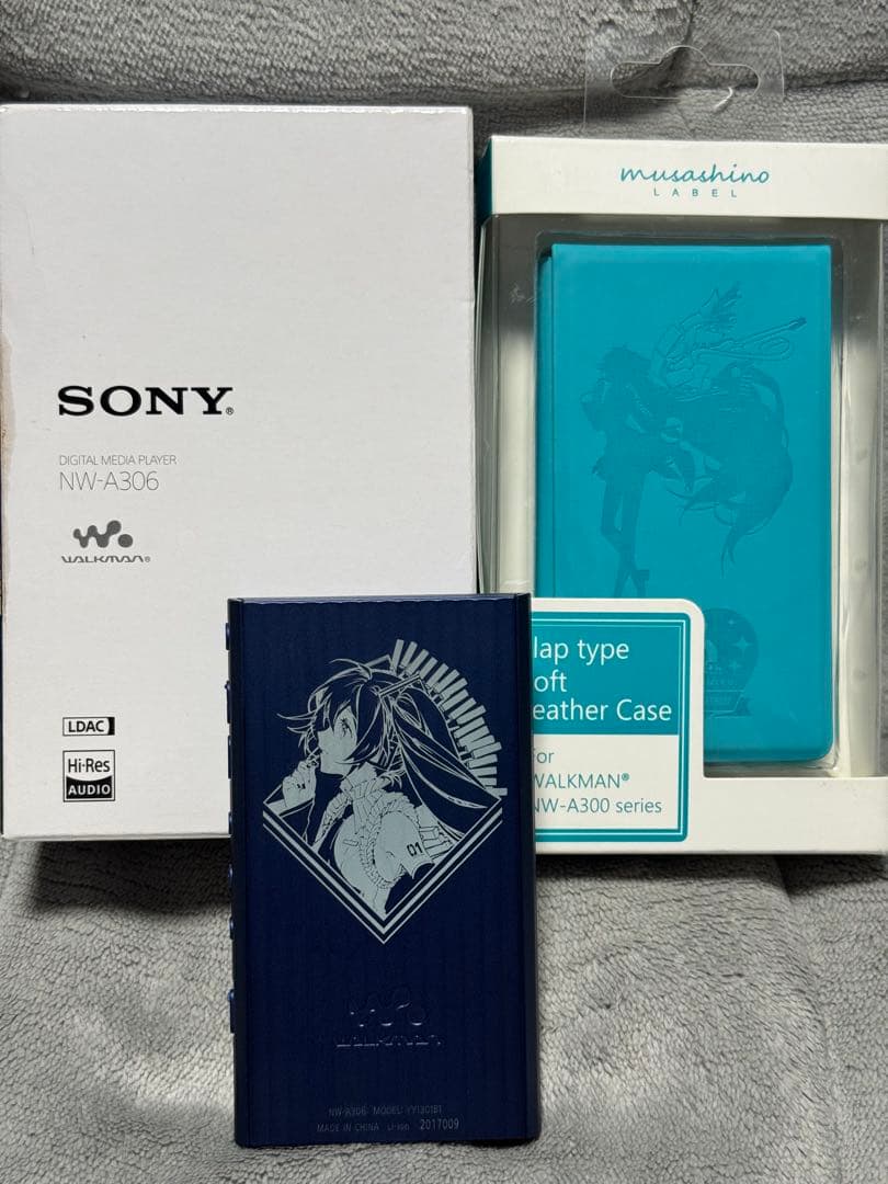 SONY 初音ミク コラボ ウォークマン NW-A306 ケースセット