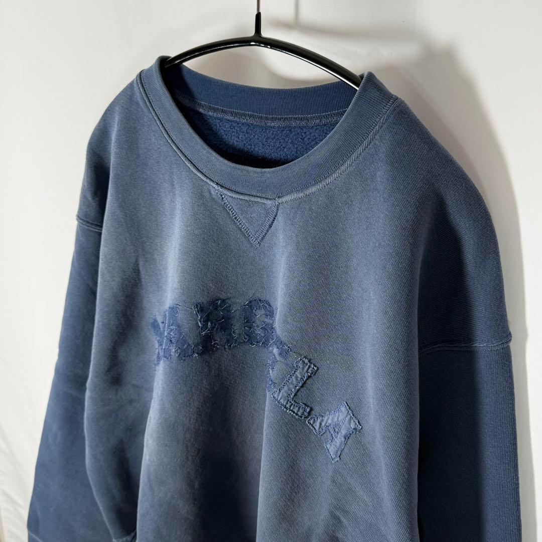 【定価14万】Maison Margiela クロップド スウェット ブルー M