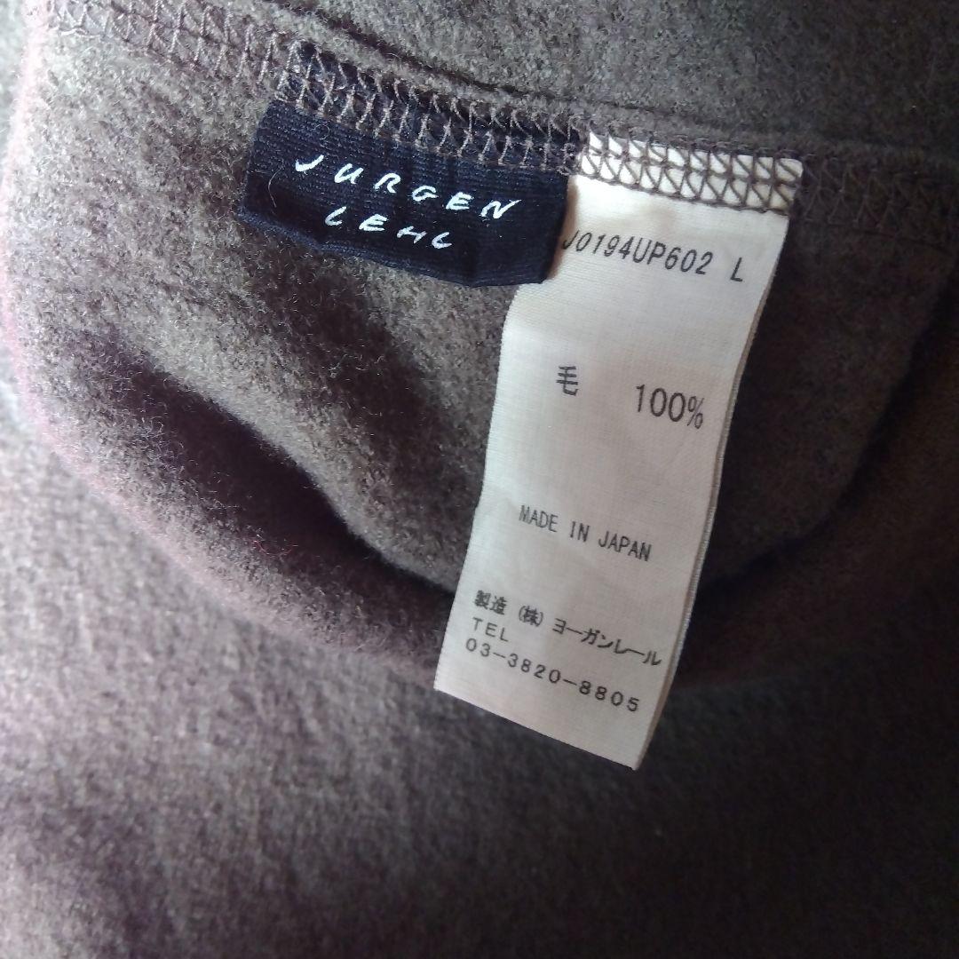 JURGEN LEHL プレスウールパンツL ババグーリevameva