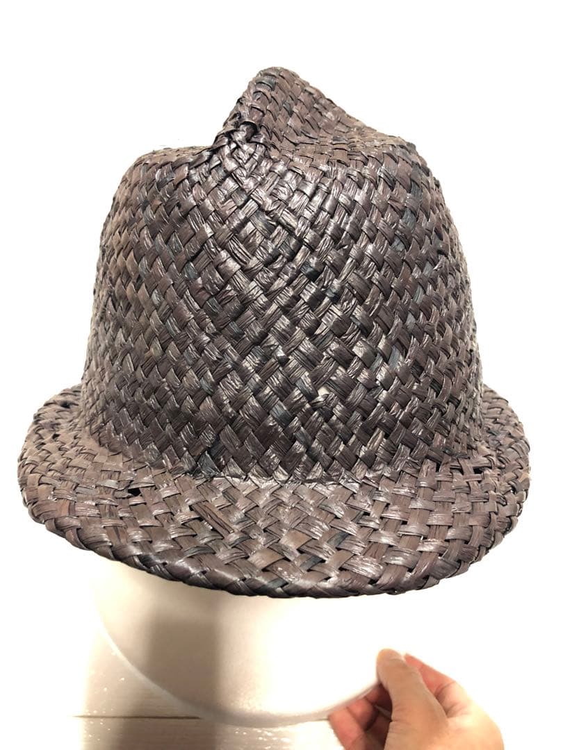 【美品】カミラフカ kamilavka ラフィアハット 日本製 パナマハット