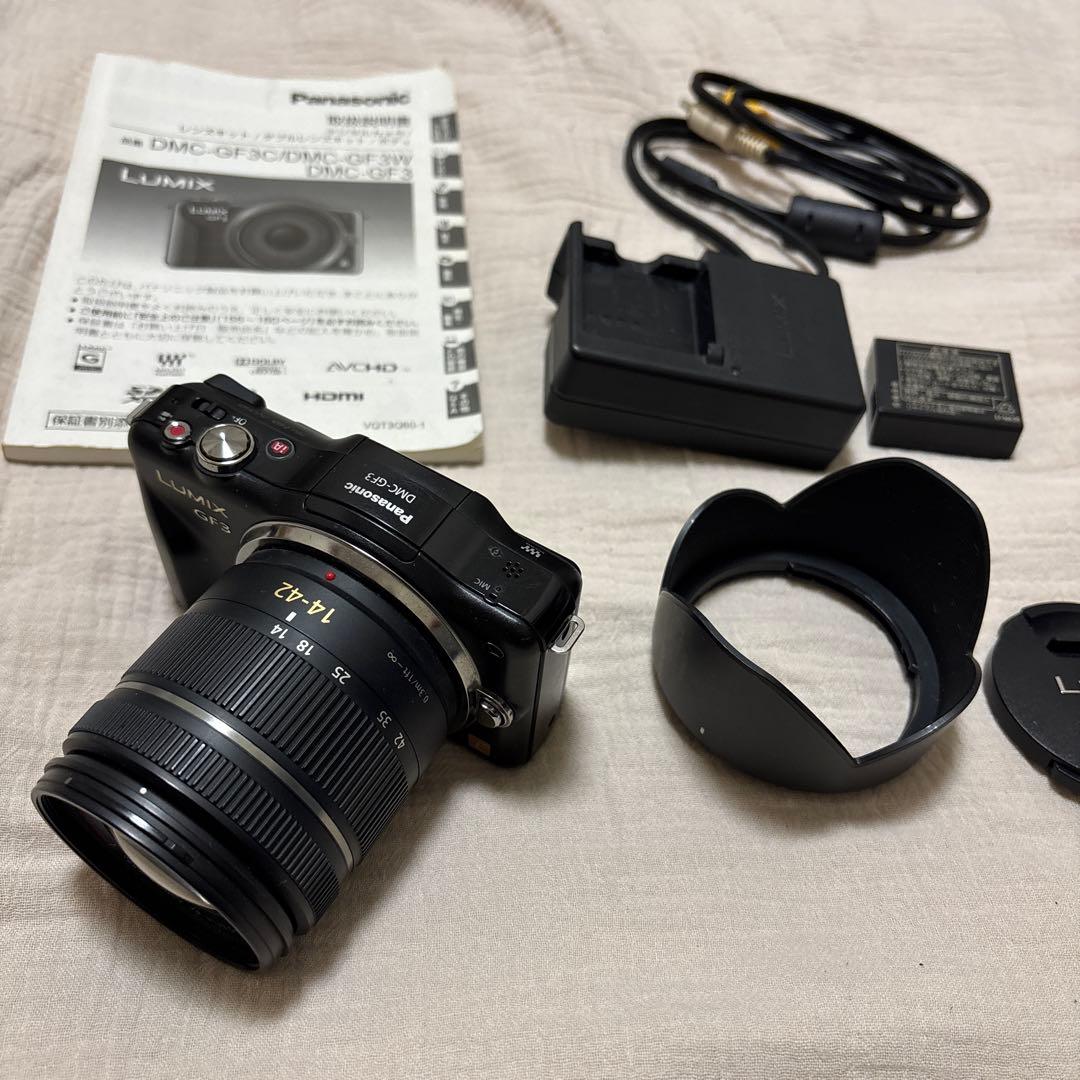 Panasonic DMC-GF3 ミラーレス一眼 14-42mm