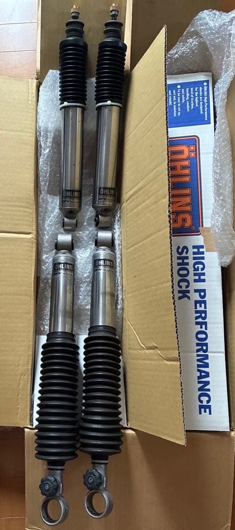 ハイエース200系　オーリンズOHLINSショックアブソーバーDFV 状態良！