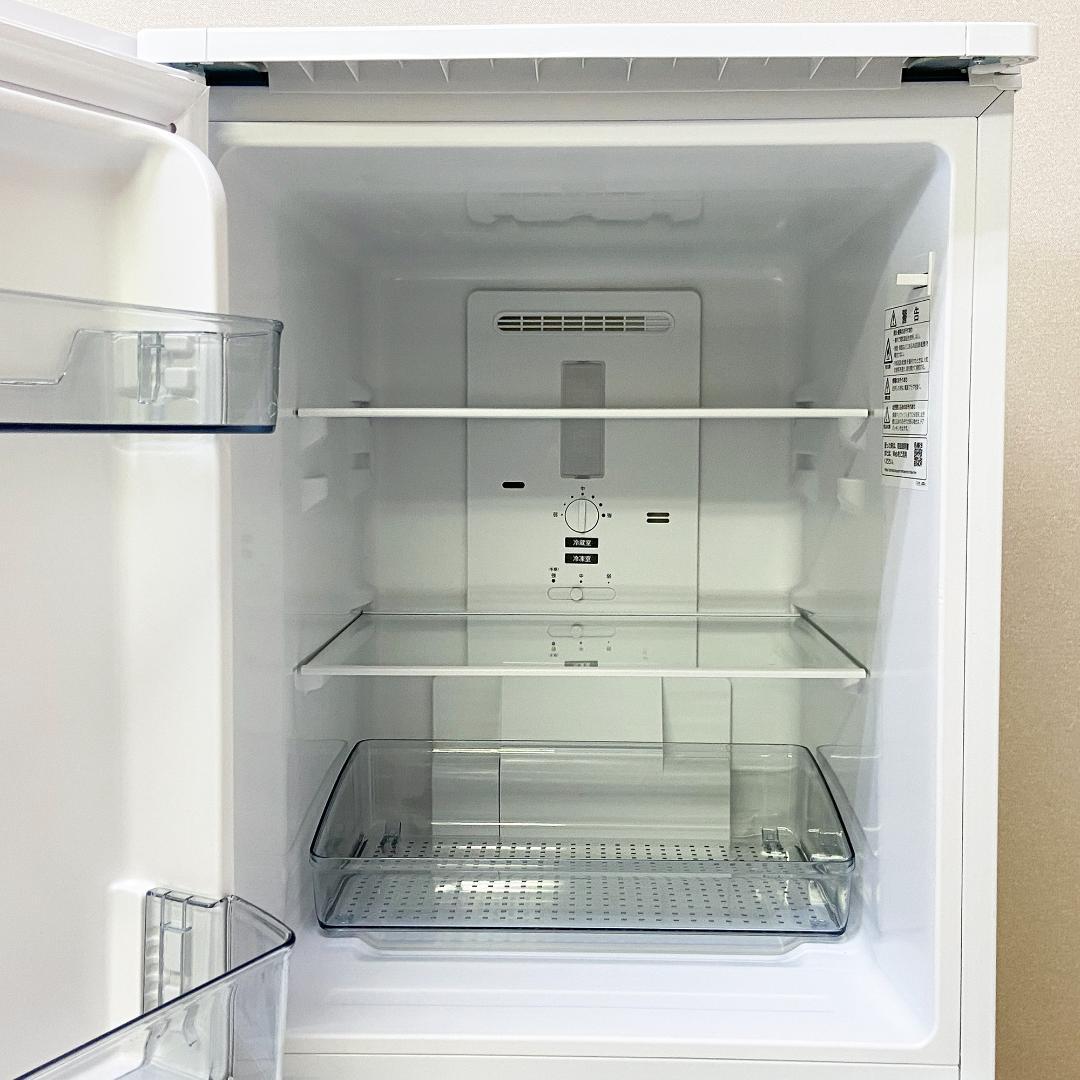 SHARP 2ドア 冷蔵庫 一人暮らし152L 2023年製 SJ-D15P-W