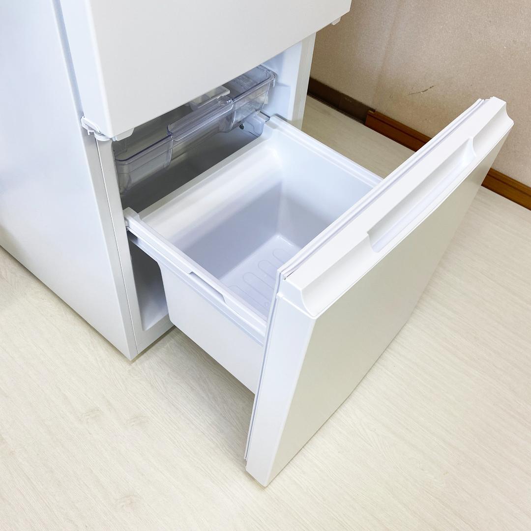 SHARP 2ドア 冷蔵庫 一人暮らし152L 2023年製 SJ-D15P-W
