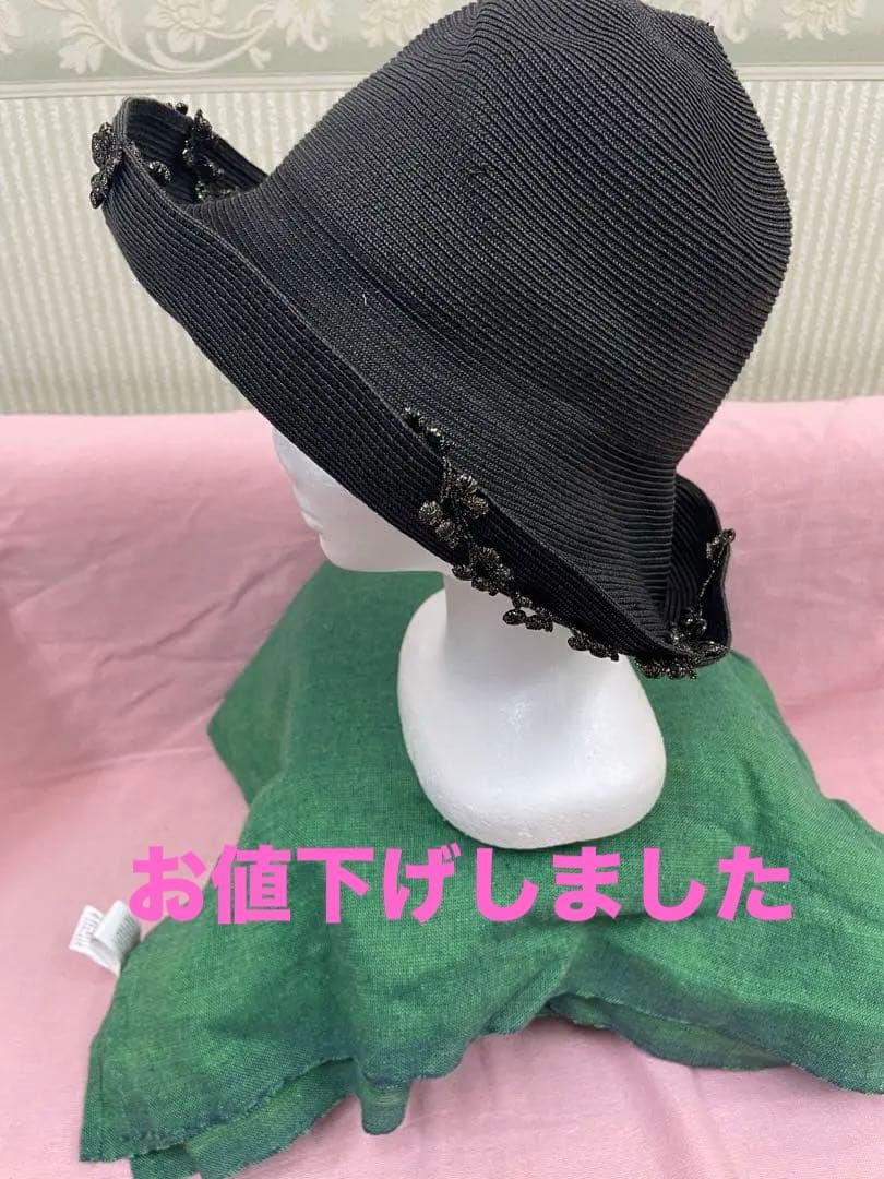 ❣️晩夏セール❣️美品❣️ＡＴＨＥＮＡ　ＮＥＷＹＯRＫアシーナニューヨーク黒 ハット❣️