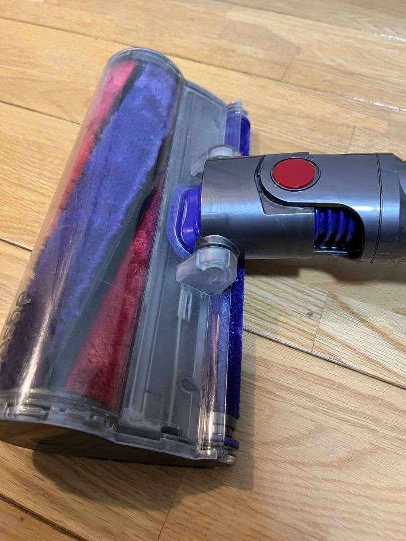 ジャンク DysonV10 Fluffy 掃除機 本体 付属品バッテリー劣化疑い