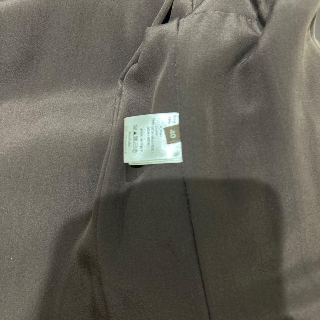 d*3様 AGNONA ダークブラウン毛皮コート