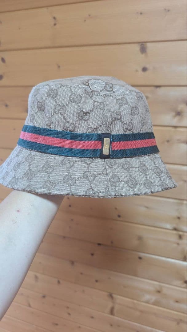 Gucci バケットハット GGパターン美品