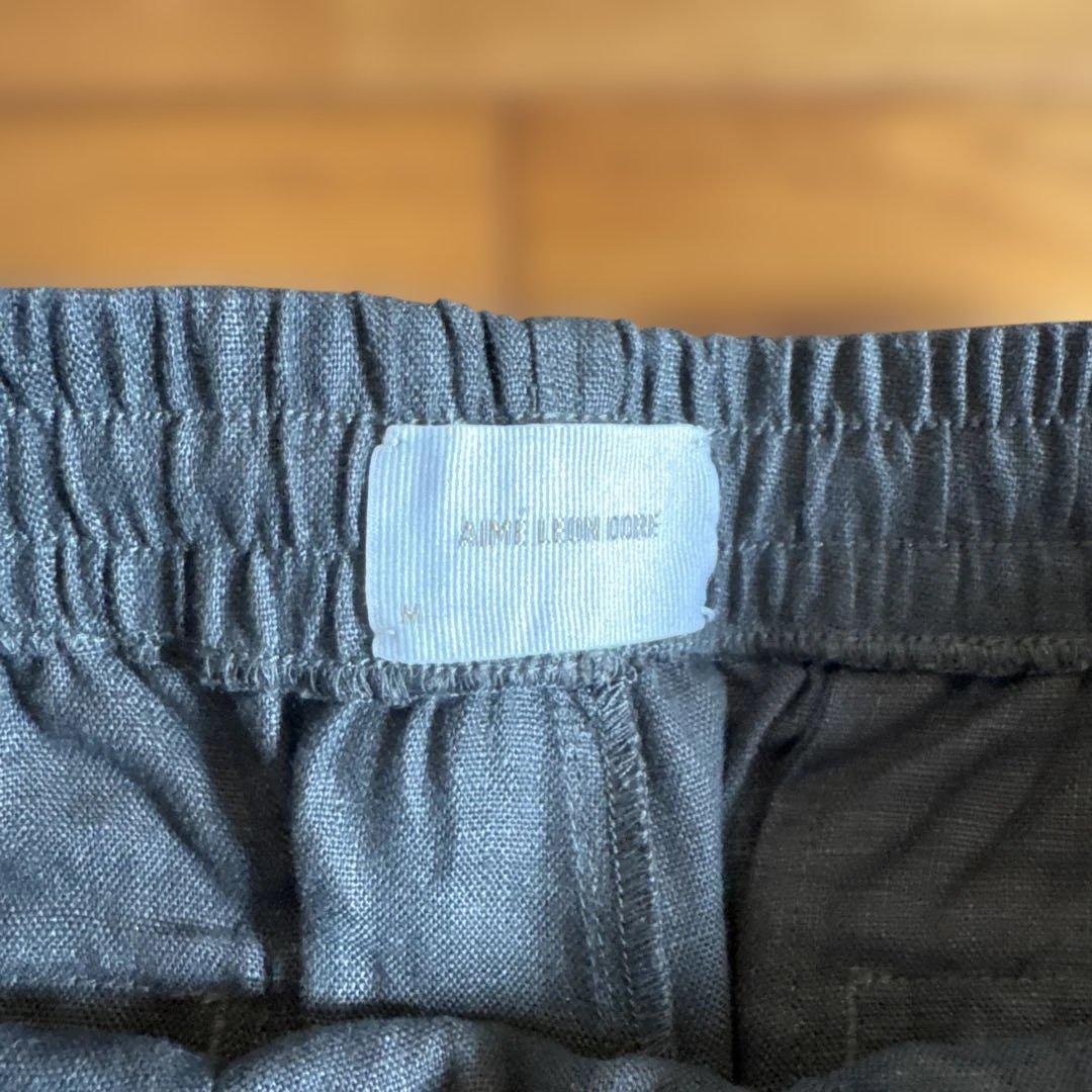 AIMÉ LEON DORE オリーブ リネン ショートパンツ M 新品未使用品