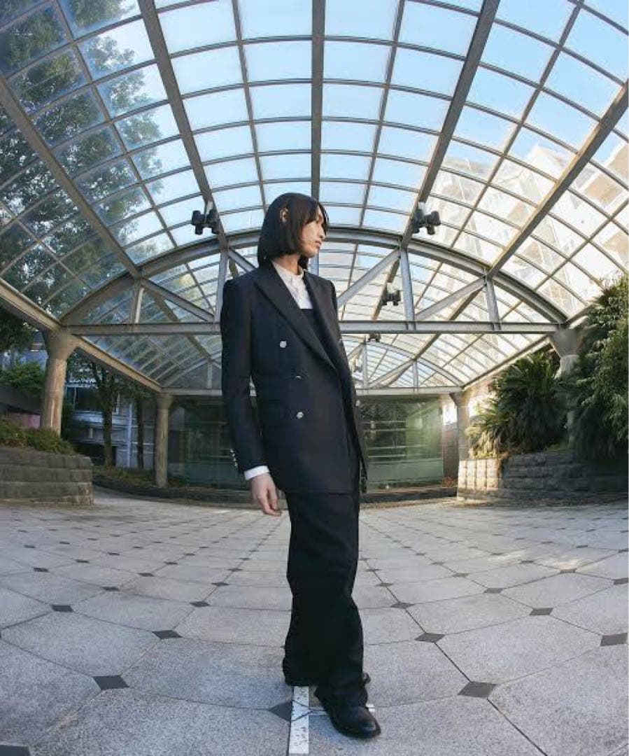 ジャケット・アウター SCYE BASICS Mohair Barathea 6B DB Blazer